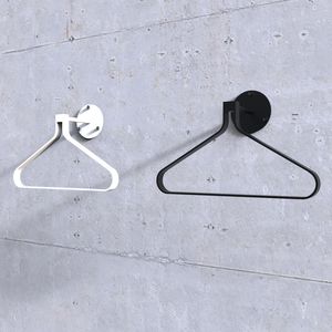 wall-mounted valet stand / contemporary / stainless steel / painted steel