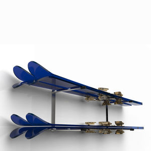 wall-mount ski rack