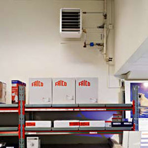 wall-mounted fan heater