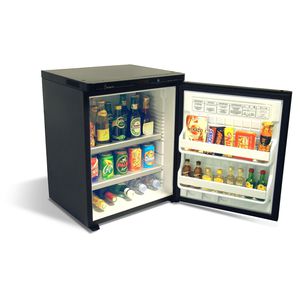 Glass-front minibar - DD46 - BARTECH - double door / for hotel