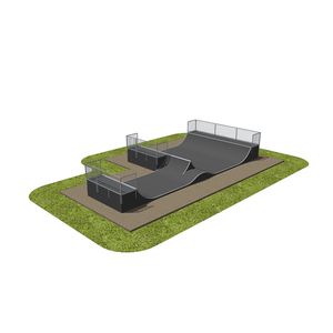 wooden mini ramp
