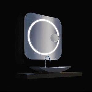 wall-mounted bathroom mirror