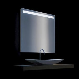 wall-mounted bathroom mirror