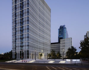contemporary light column