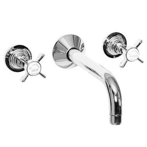 double-handle washbasin mixer tap