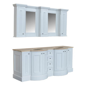 double washbasin cabinet