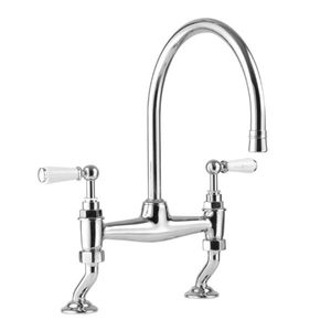 countertop double-handle mixer tap