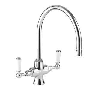 countertop double-handle mixer tap