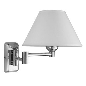 traditional wall light / bathroom / metal / halogen