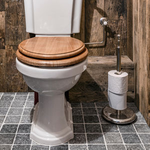 floor-mounted toilet roll holder 1