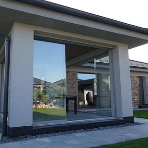 sliding and stacking patio door