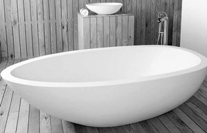 oval bathtub