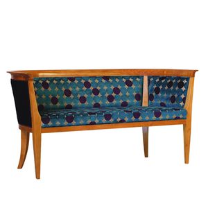 Directoire upholstered bench