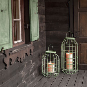 aluminum lantern