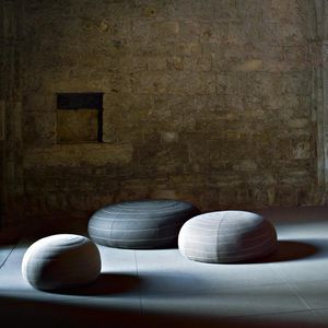 contemporary pouf