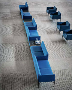 Modular sofa - CHILL-OUT - Tacchini - corner / contemporary / fabric