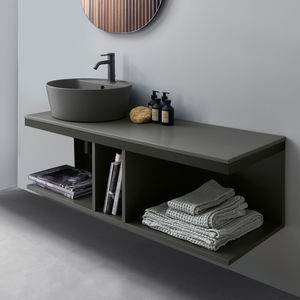 double washbasin cabinet