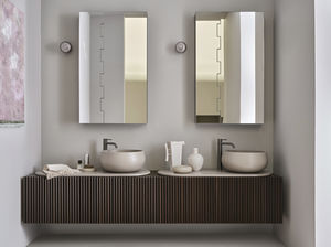 double washbasin cabinet