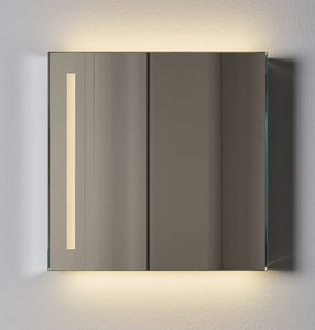 wall-mounted mirror