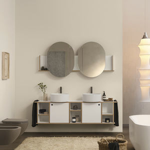 double washbasin cabinet