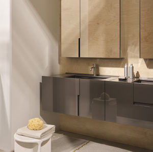 double washbasin cabinet