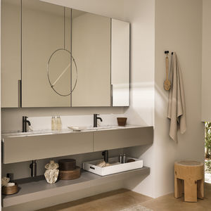 double washbasin cabinet