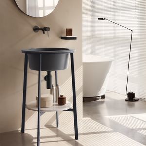 metal washbasin