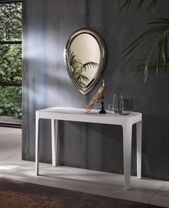 contemporary sideboard table / ash / ceramic / rectangular
