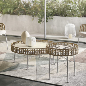 contemporary pedestal table