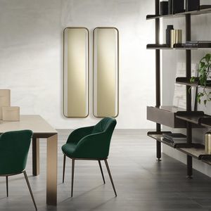 wall-mounted mirror