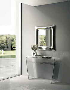 wall-mounted mirror
