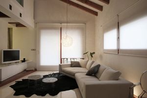 roller blinds / canvas / backlit / chain-operated