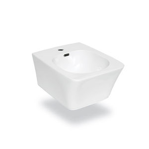 wall-hung bidet / ceramic