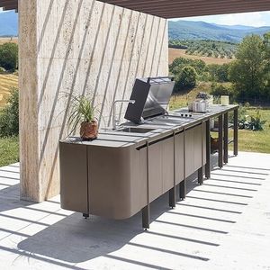 contemporary kitchen island