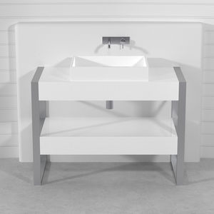 double washbasin cabinet