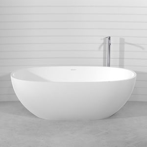 oval bathtub