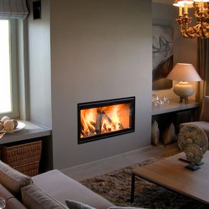 wood-burning fireplace insert 1
