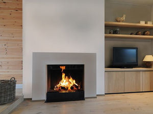 wood-burning fireplace 1
