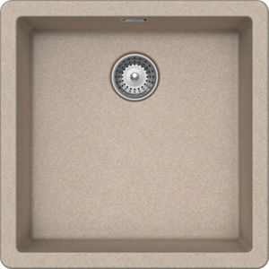 single-bowl kitchen sink