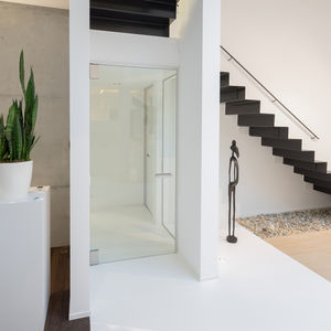 tempered glass door panel