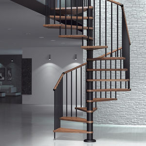 square spiral staircase