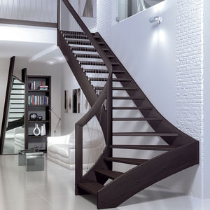 straight staircase