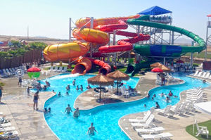 curved slide / for water parks / tube