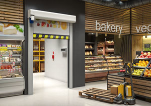 roll-up industrial door