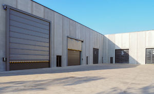 fold-up industrial door