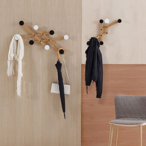 wall-mounted coat rack