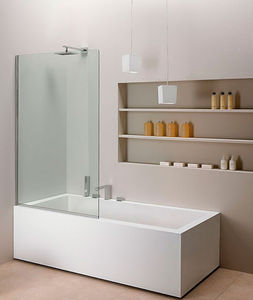 fixed bath screen / tempered glass
