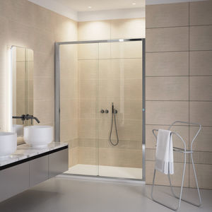 inox shower enclosure