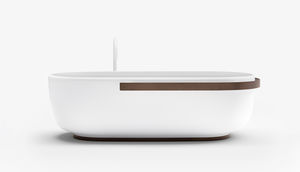 free-standing bathtub / oval / Cristalplant®