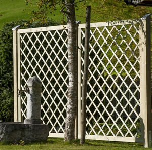 fence with panels